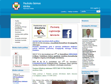 Tablet Screenshot of pauliukoklinika.lt